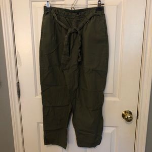 BOGO FREE High waist Zara green pants